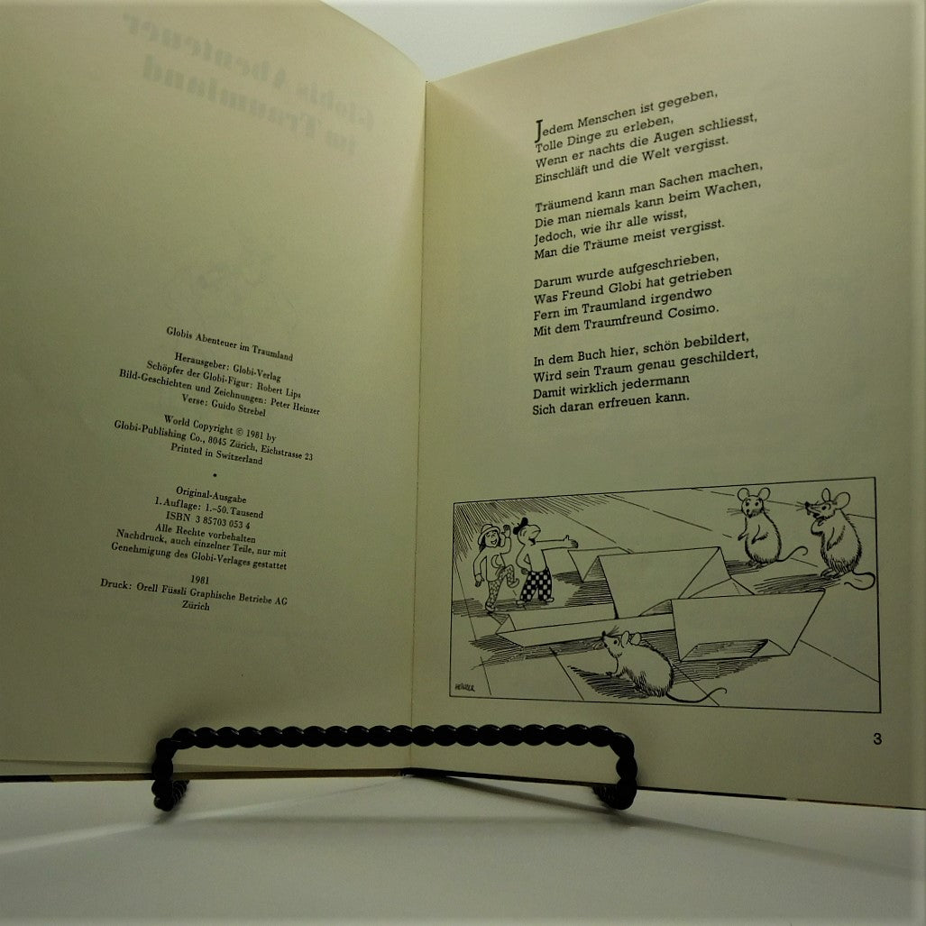 Globis Abenteuer im Traumland by Heinzer Peter 1981 (German)
