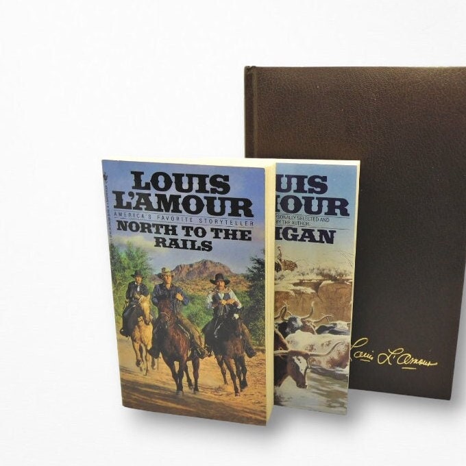 Louis L'Amour Books (North to the Rails, Lonigan, Sackett)