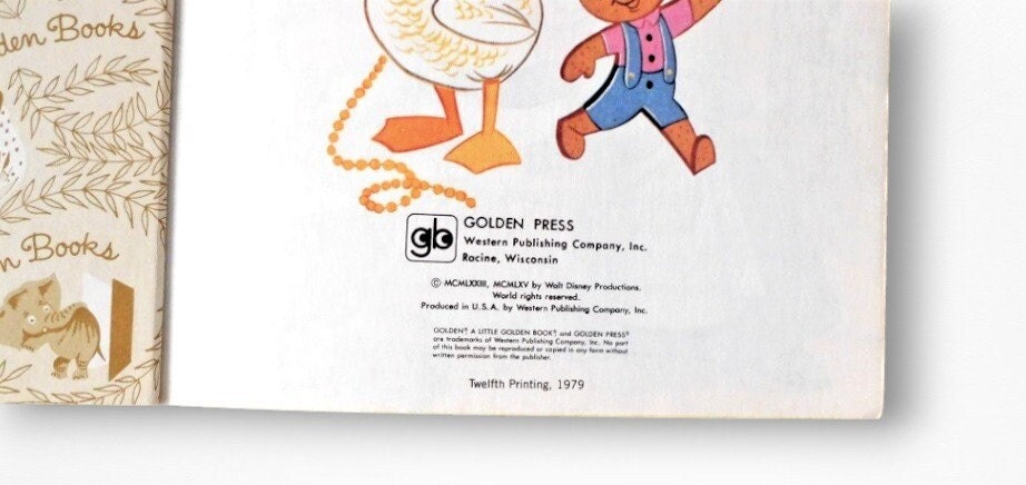 Favorite Nursery Tales: The Gingerbread Man and The Golden Goose 1979 (A Little Golden Book)