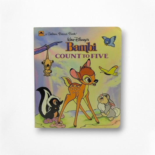 Bambi Count To Five 1991 (Board Books)