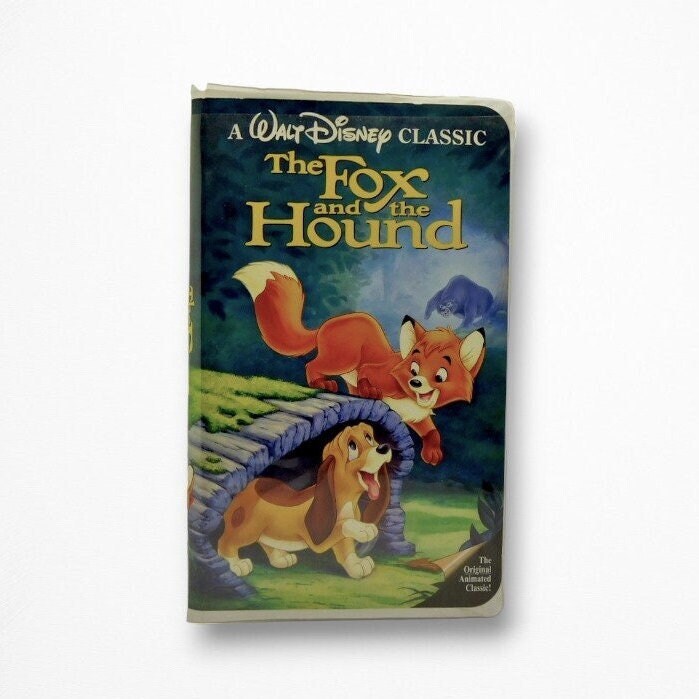 The Fox and The Hound VHS 1994 (Black Diamond Collection)