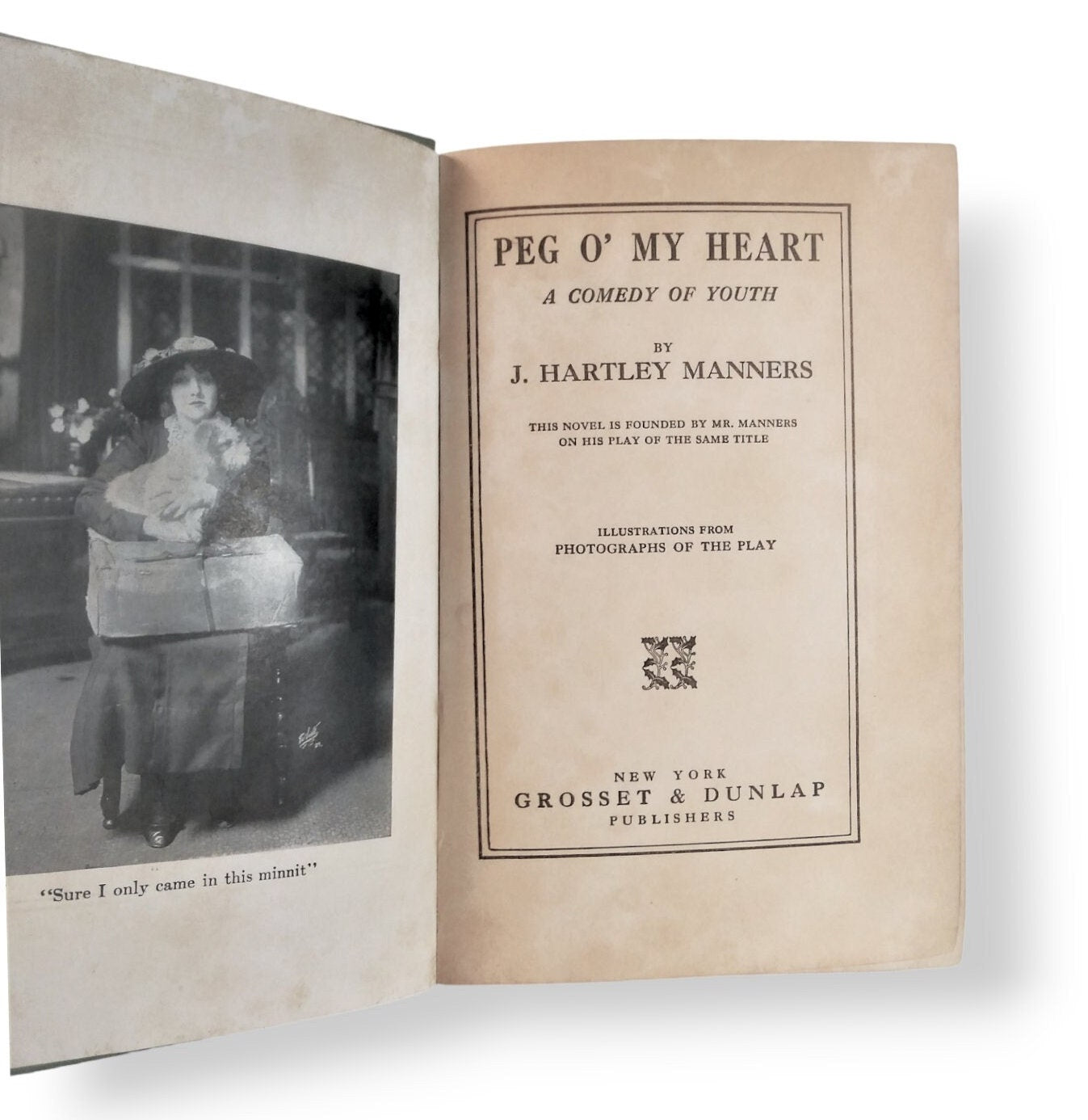 Peg O' My Heart by J. Hartley Manners 1913