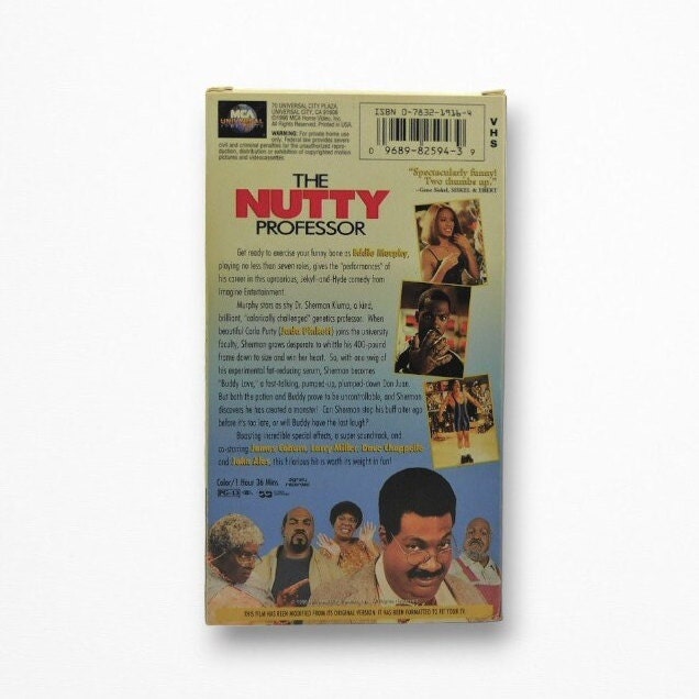 The Nutty Professor VHS 1996