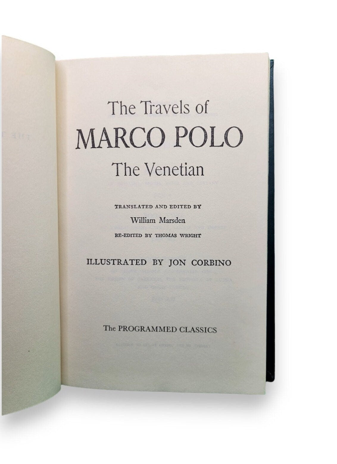 The Travels of Marco Polo: The Venetian by William Marsden 1948
